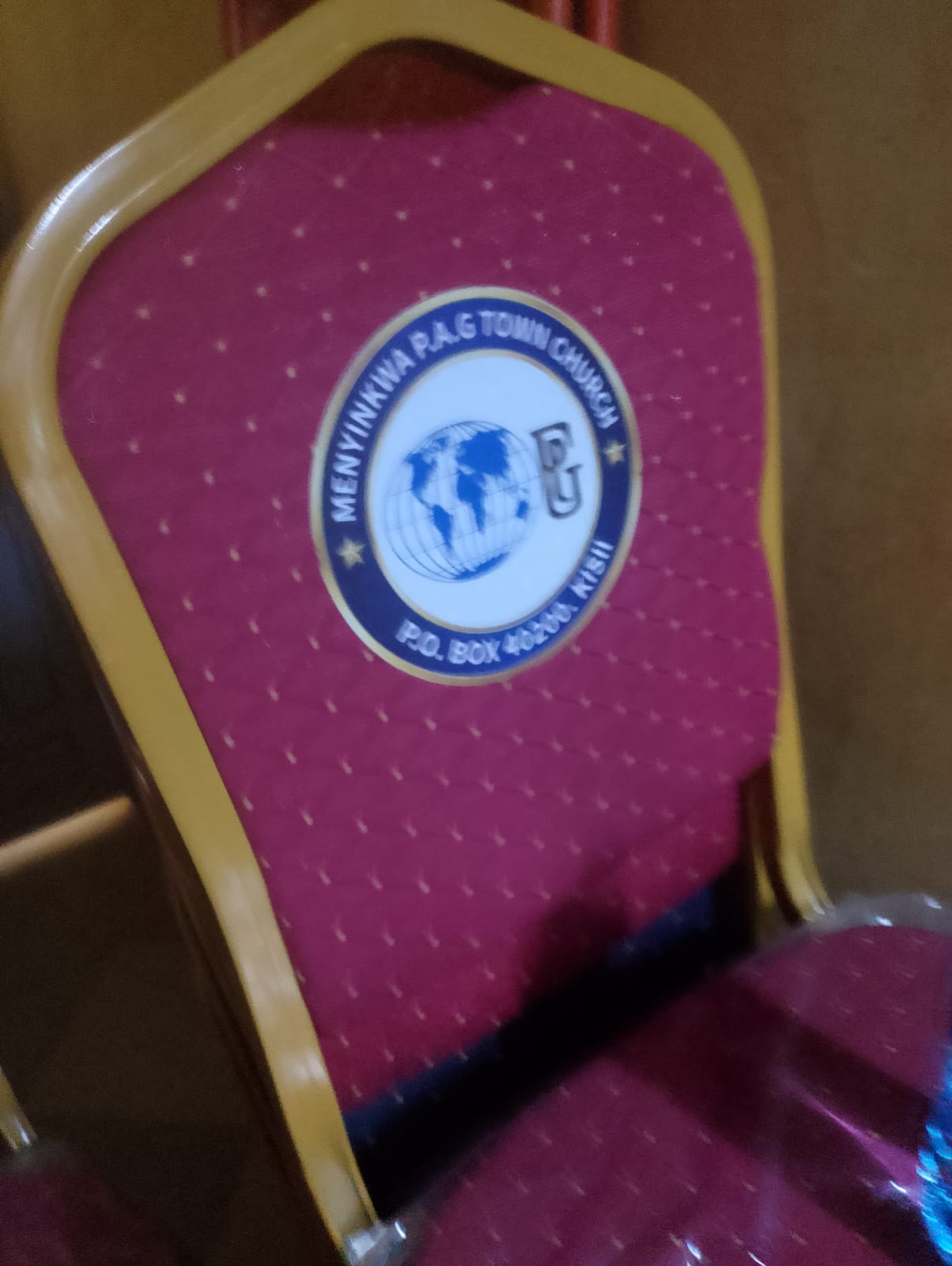 Customized alter chairs